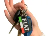 Colorful FIAT Keychain Italy-0