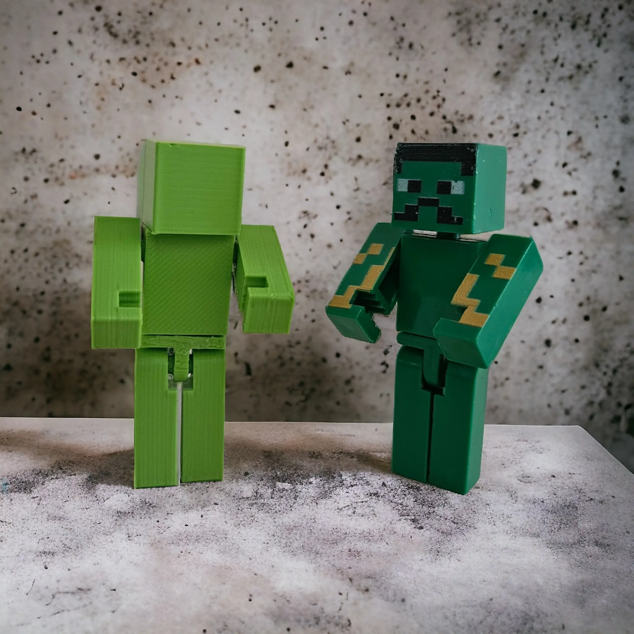 Minecraft Hulk (Articulated)