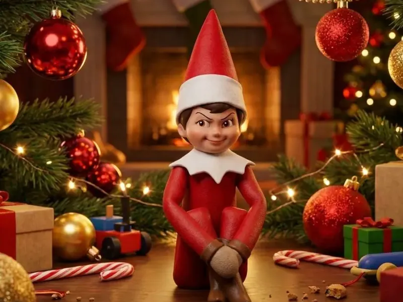 Elfo sullo Scaffale: Esploratore di Babbo Natale, Buono o Cattivo?