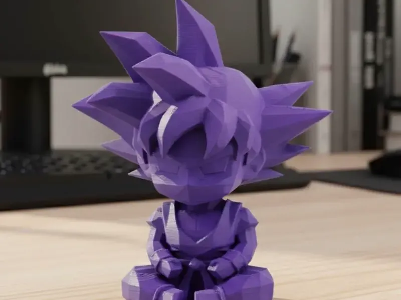 Гоку Low poly