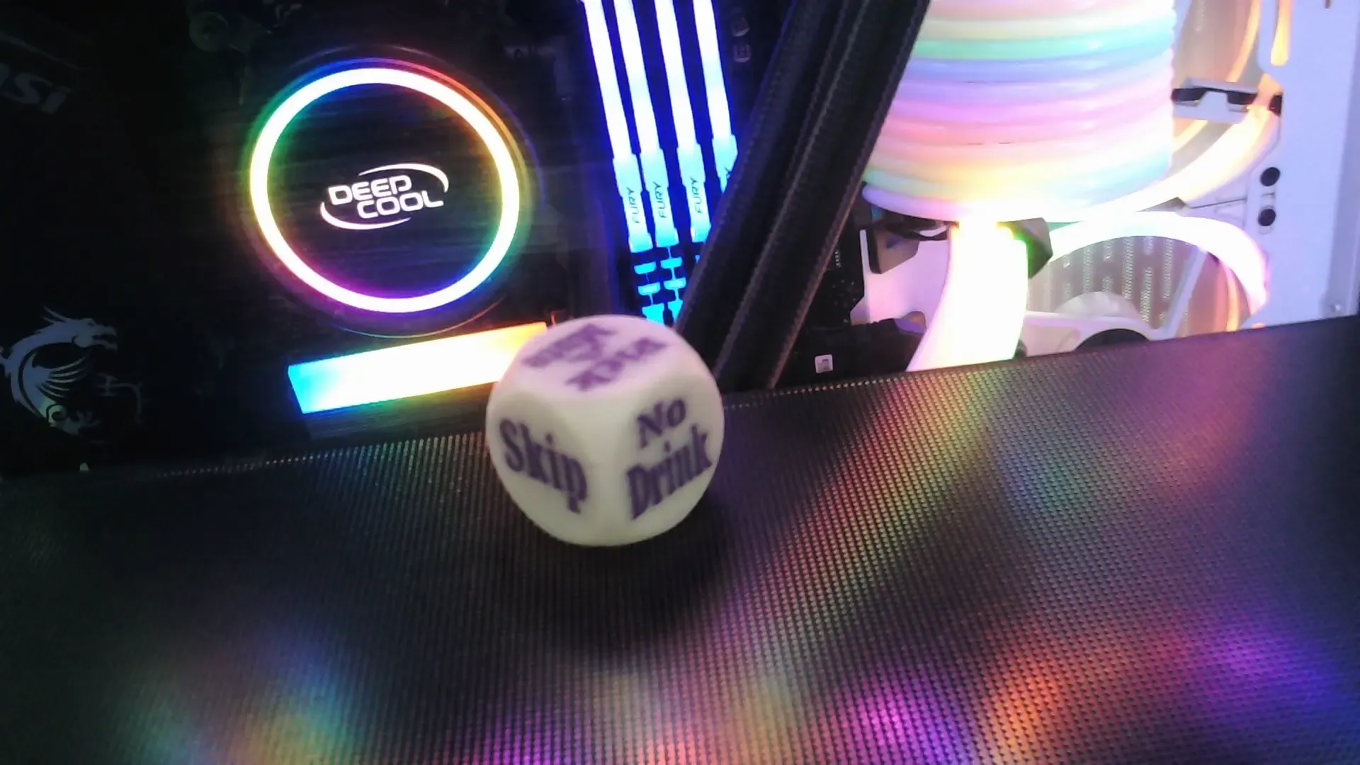 Dual Color Drinking Dice