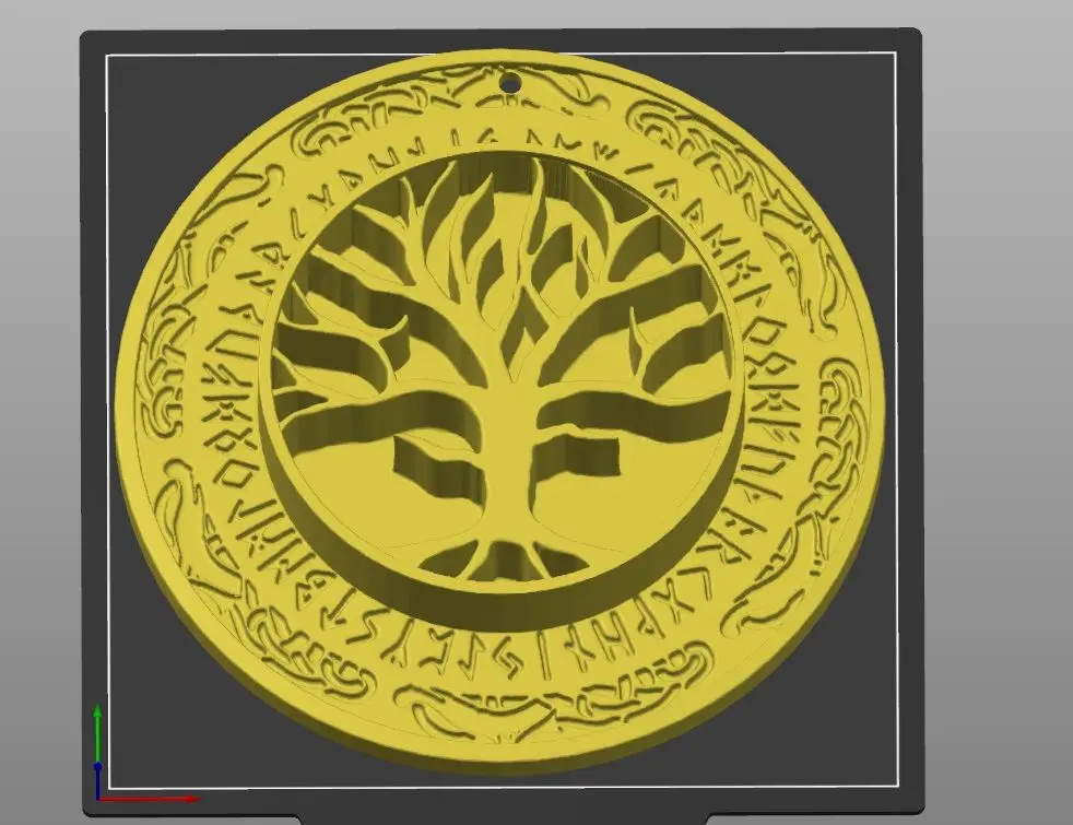norse tree of life yggdrasil crystal shelf