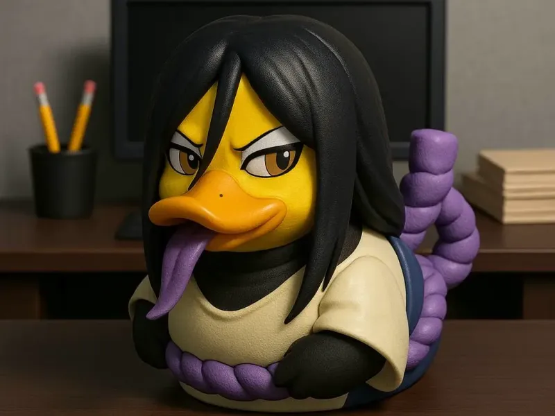 Papera di gomma - Orochimaru Naruto - Stampa 3D