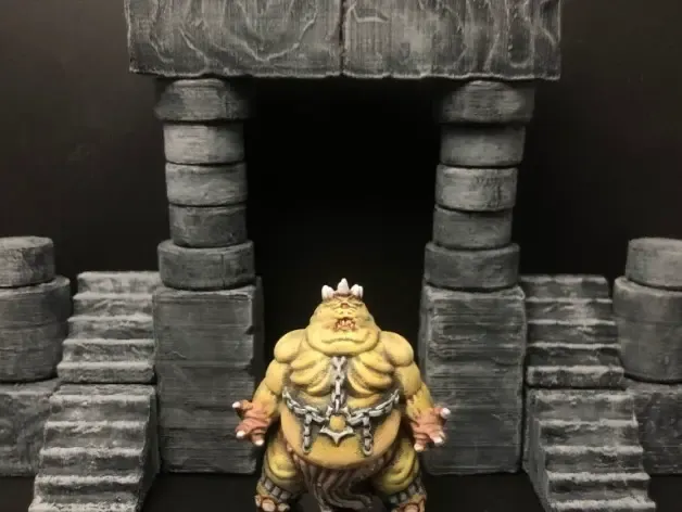 ScatterBlocks: Cyclopean Stone (28mm/Heroic scale)
