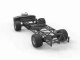 Chassis of 4wd pulling truck Scale 1:25-8