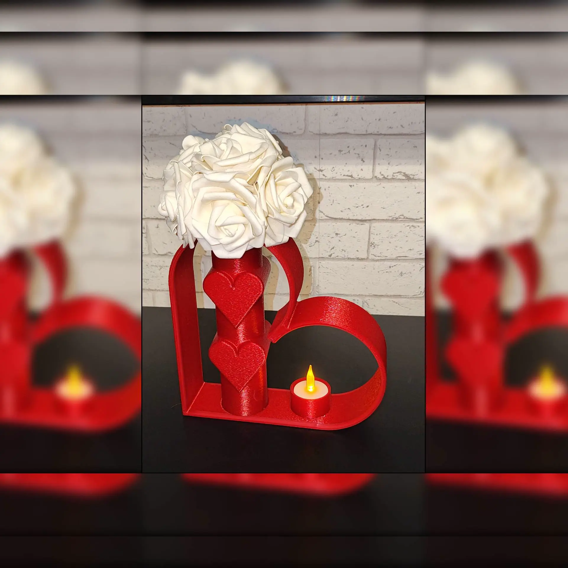 A heart-shaped vase perfect for your loved one Wazon w sercu