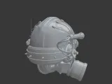 Gas Mask – 3D Printable Post-Apocalyptic-2