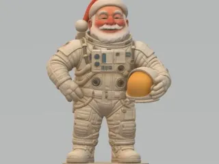 Santa - the astronaut