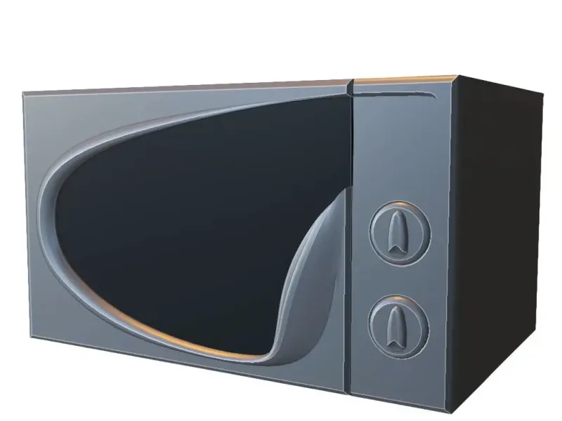 Modern Microwave Oven Appliance