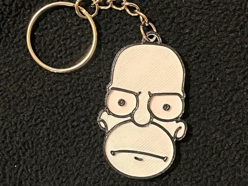 Keychain Homer Simpson