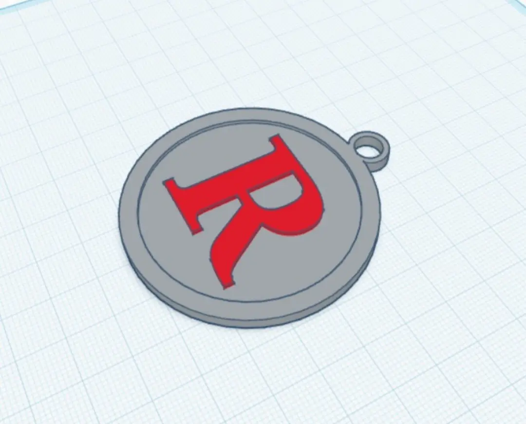 Free Other STL Download - R Keychainby FatihReyis1453