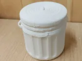 Old small garbage can-0