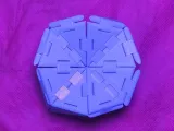 Diamante origami pequeño-3
