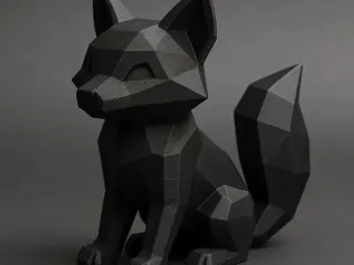 Fox Low Poly