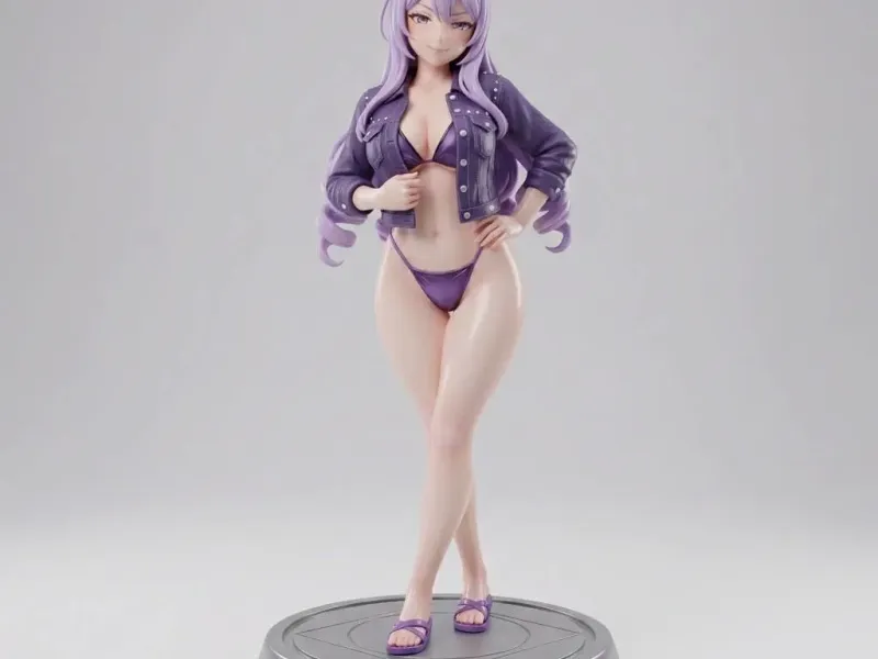 Lavender Rebel – Ecchi Figurine