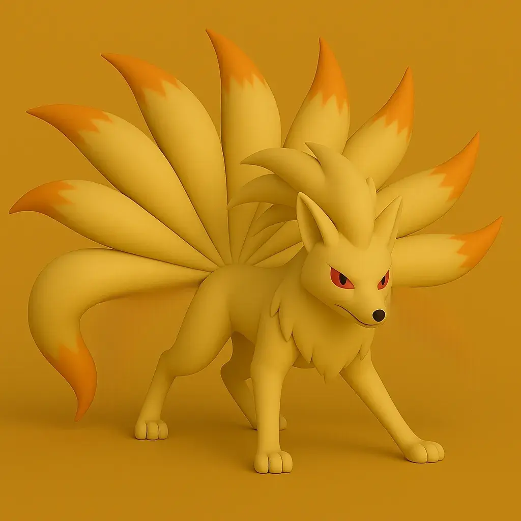 Pokemon battle style - Ninetales #038