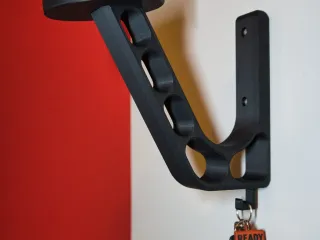 suporte de capacete chaves e cabide para jaquetas 