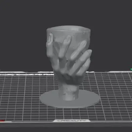 Fragile Grasp Marble Vessel – Noah0x03