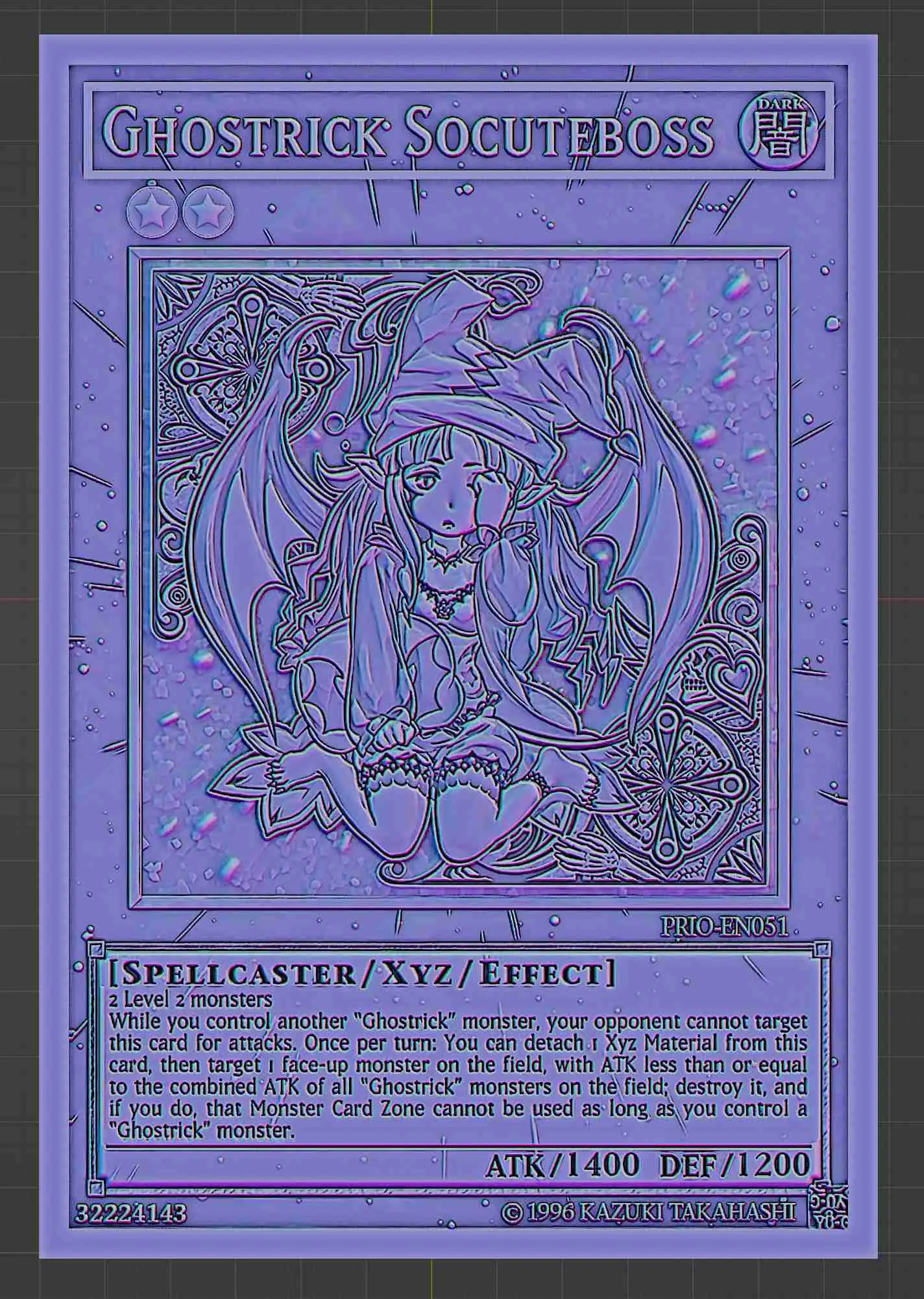 GHOSTRICK SOCUTEBOSS - YUGIOH