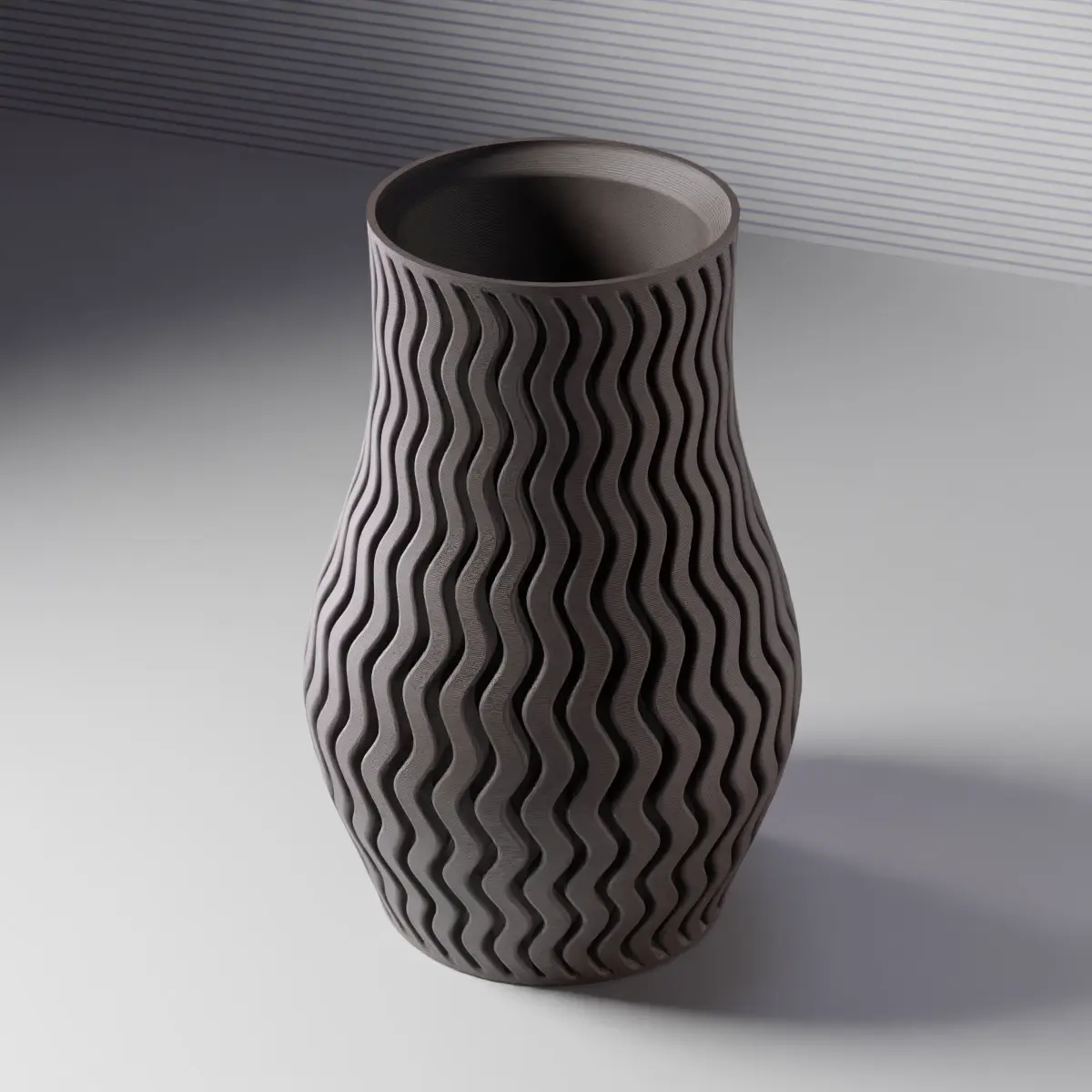 VAZA 0102 C - VAZA ZIGZAG BULB