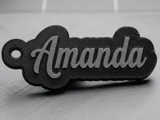 Amanda Keychan Multicolor