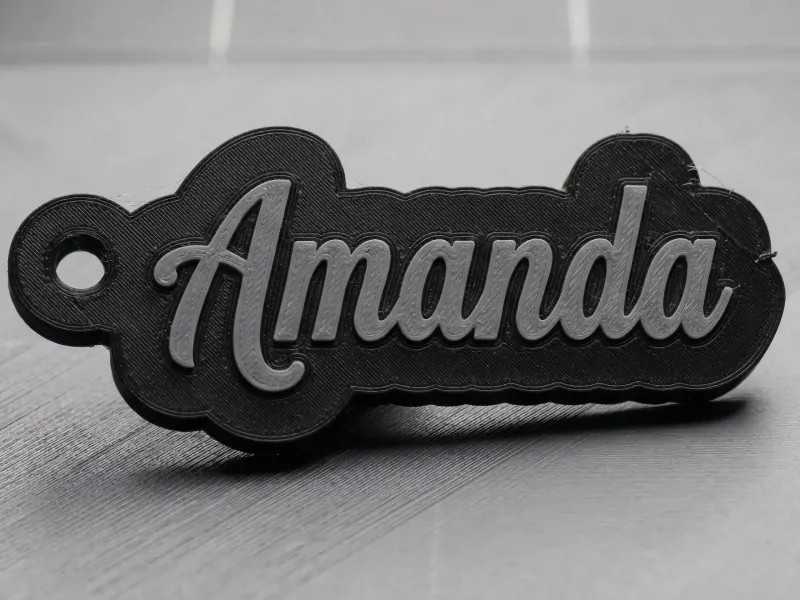 Amanda Keychan Multicolor