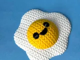 Knitted Fried Egg-3