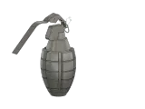 Pineapple grenade, not to scale-2