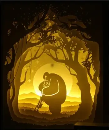 Shadow Box Light -Baymax- Big Hero 6