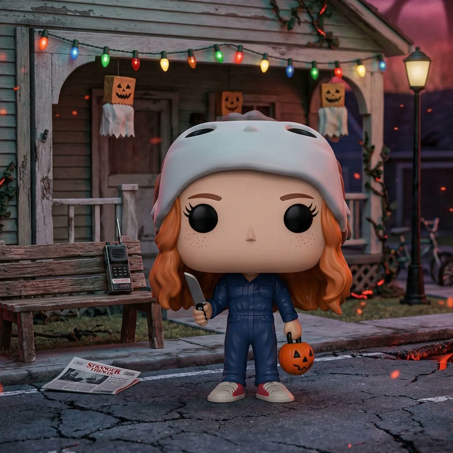 Funko of Max of Halloween From Stranger Things