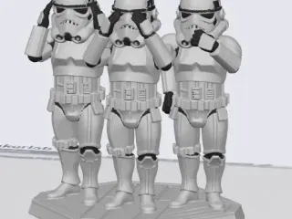 Stormtroopers Hear, See, Speak no Evil