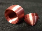 Smooth Easter Egg Hunt Secret Screw On Storage 4x4x5-0