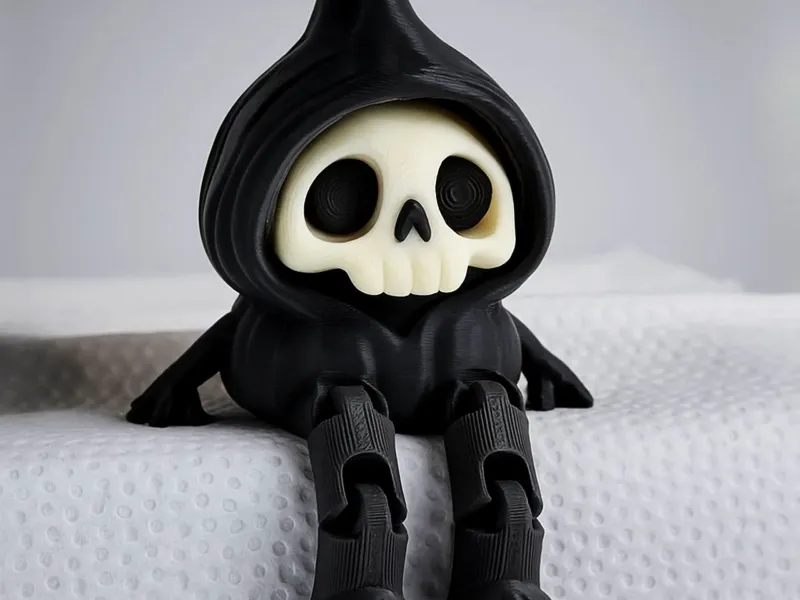 Articulated Grim Reaper - Halloween Flexi Pumpkin Death