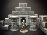 Delving Decor: Cyclopean Pillar (28mm/Heroic scale)-0
