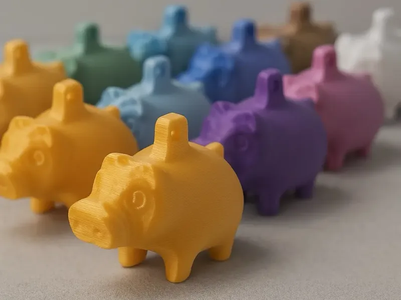 Pig Keychain