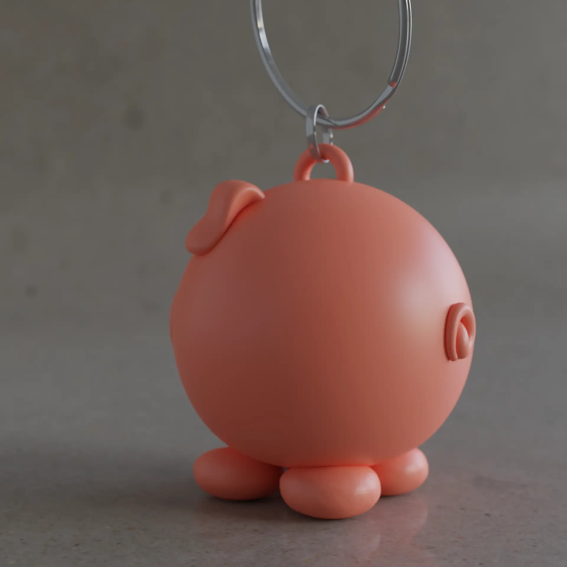 Piggy keychain