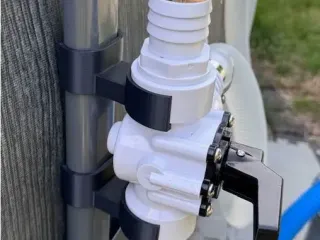 Klammer für 3-Wege Ventil / Bracket 3-way Valve