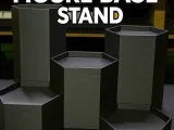Hexagonal figure display stand-0