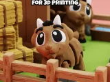Cute Flexi Goat, STL & 3MF File (Digital Download)-6