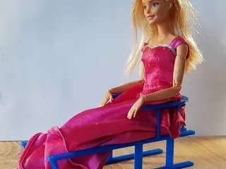 Barbie's sledge sled