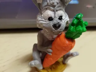 rabbit with carrot