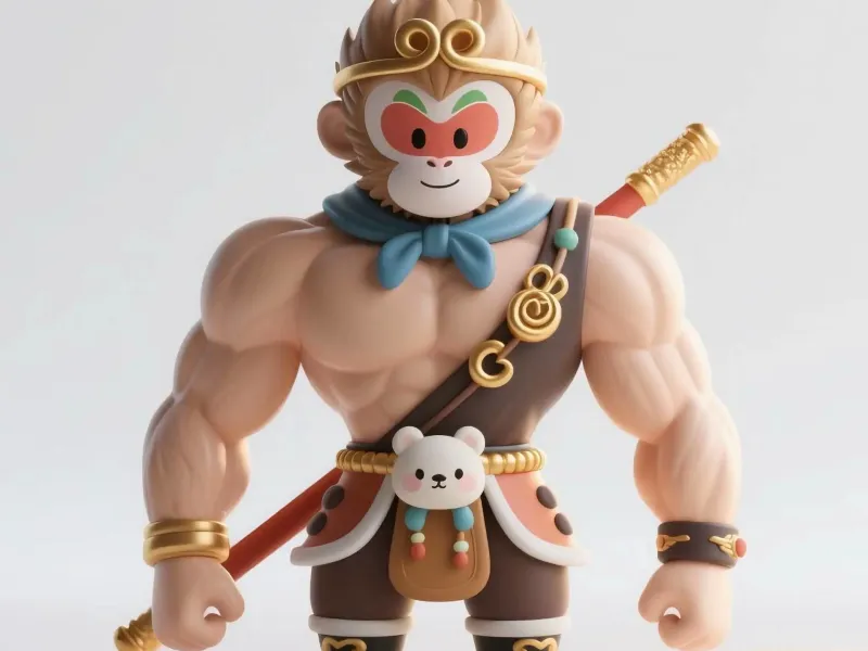 Sun Wukong Musclé