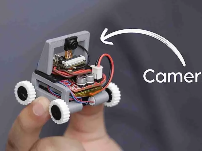 Building a Tiny 3D Printed Robot  Car