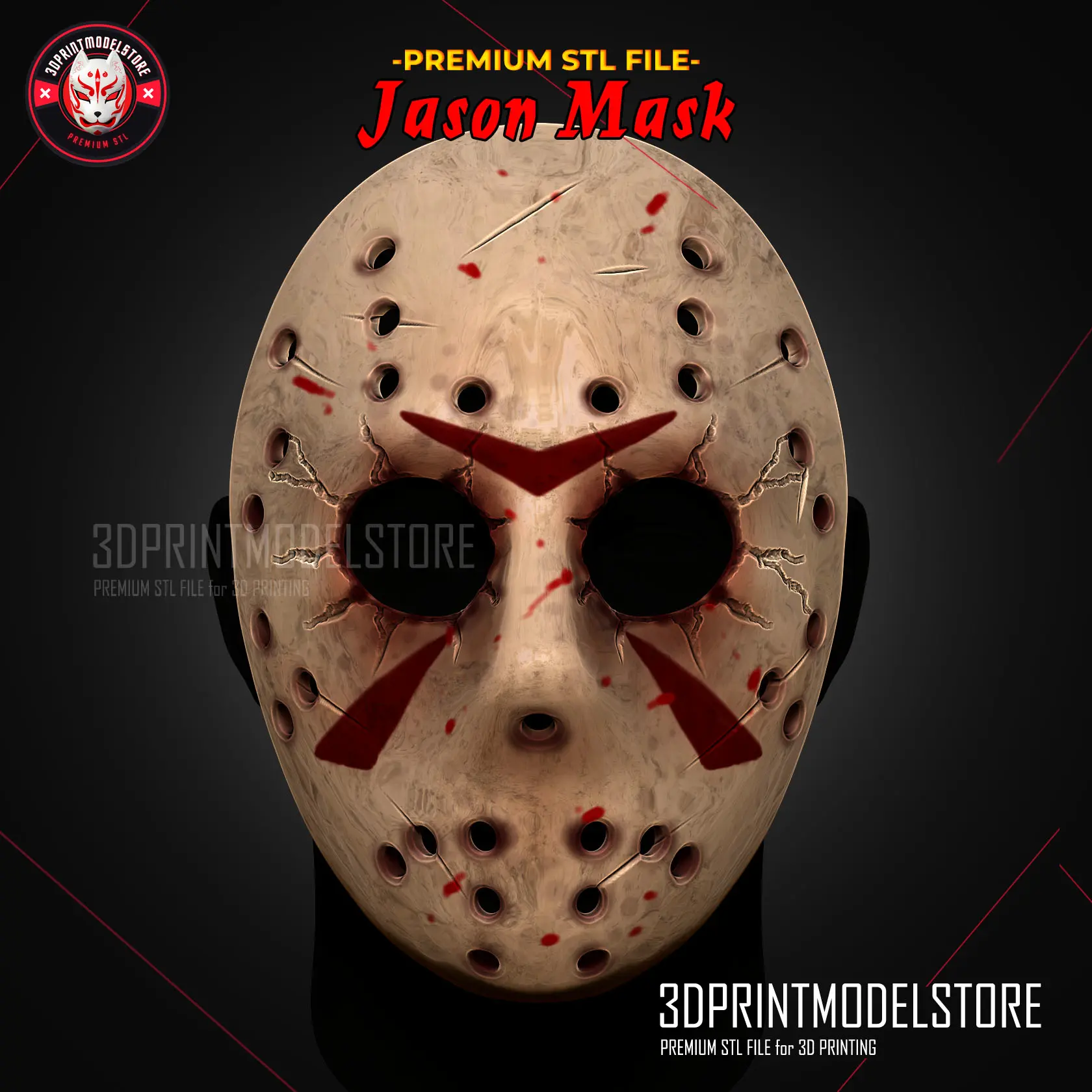 Máscara de Jason Sexta-feira 13 Halloween Cosplay