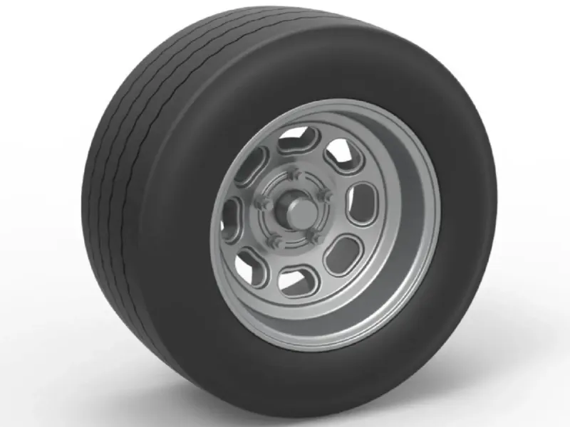 Wheel from Asphalt Modified stock car Version 5 Scale 1:25