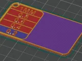 Simple Filament Swatch with cavity for NFC PVC Coin.-2