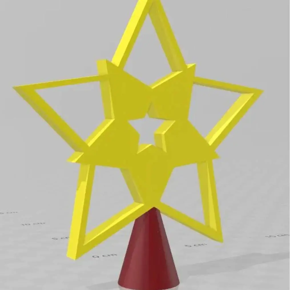 Top Christmas tree star