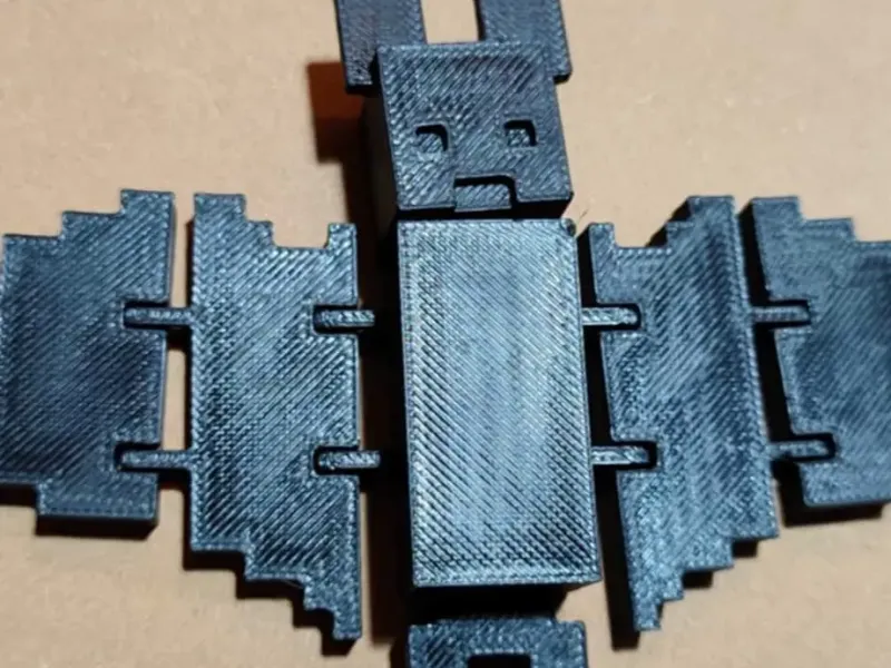 Animated Minecraft Bat – Custom Mob Model