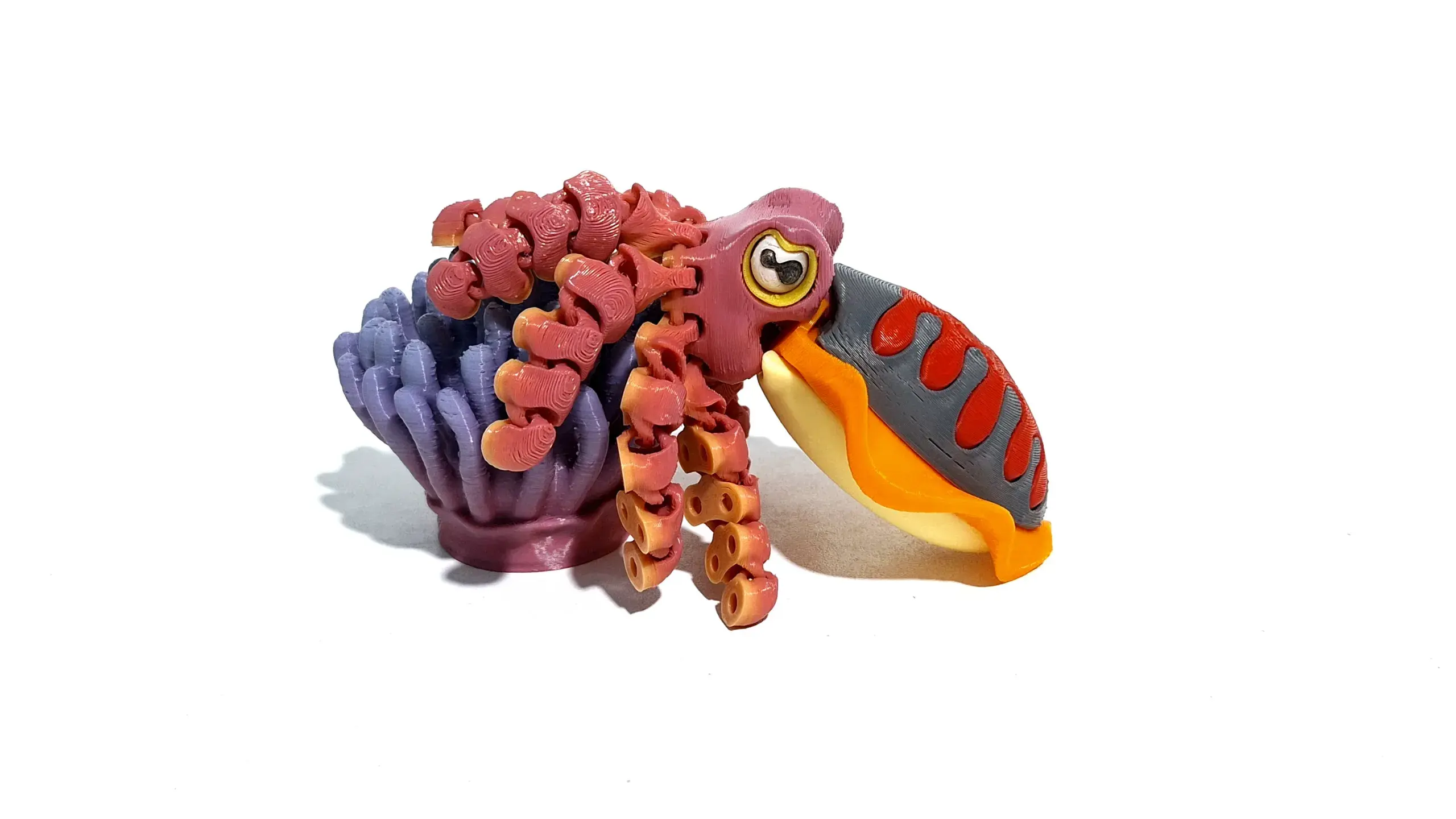 Cuttlefish (realistic, print-in-parts)
