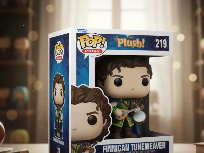 Figura Funko Pop Plush Bardo Legendario Finnigan Tuneweaver